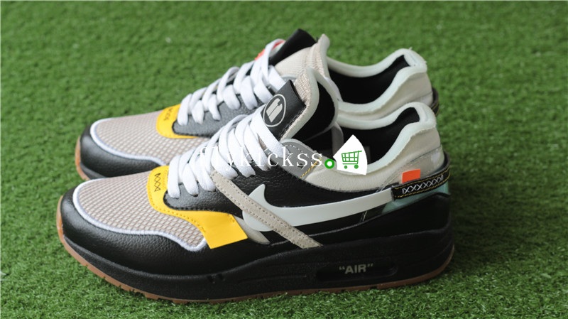 Nike Air Max 1 x Off White Black Custom